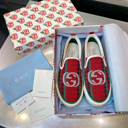 Gucci x Disney Tennis 1977 loafers canvas shoes