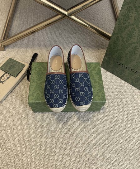 Gucci Classic GG jacquard canvas Espadrilles