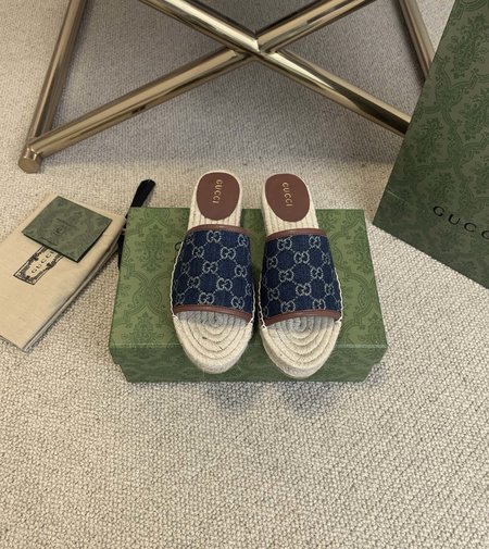 Gucci Classic GG jacquard canvas Espadrilles