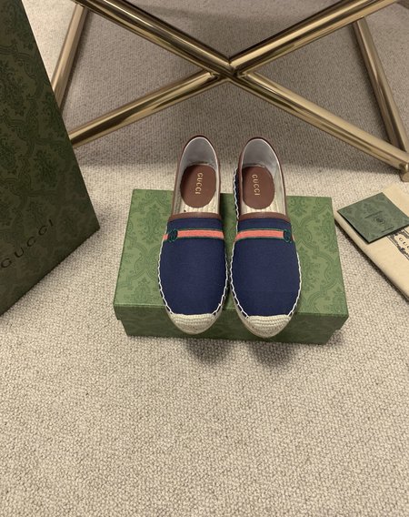 Gucci Classic GG canvas Espadrilles slippers