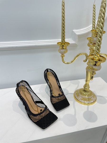 Bottega Veneta BV mesh chain women s shoes