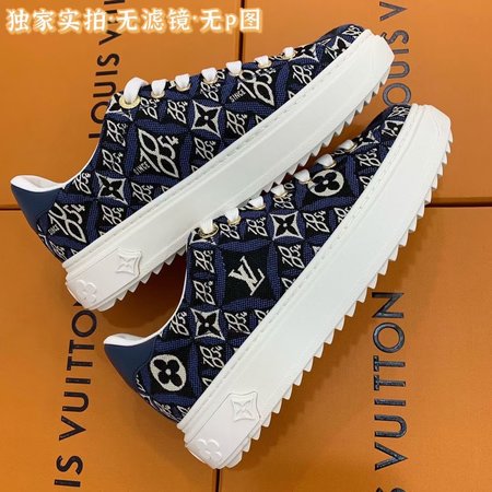 Louis Vuitton breathable leather shoes