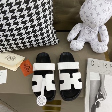 Hermes Birkenstock slippers