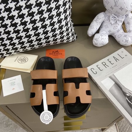 Hermes Birkenstock slippers