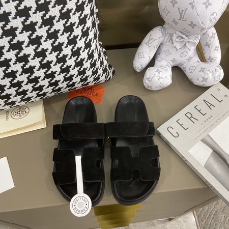 Hermes Birkenstock slippers