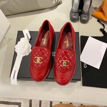 Chanel Lingge Loafers Logo