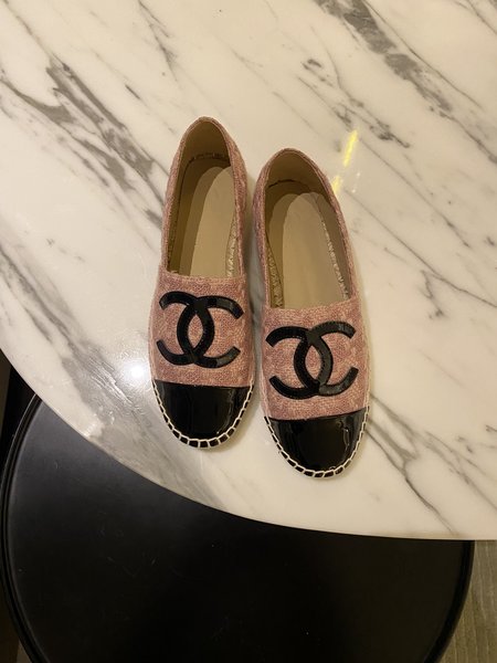 Chanel Espadrilles silk sheepskin lining