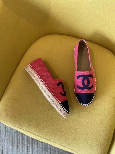 Chanel Espadrilles silk sheepskin lining