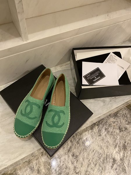 Chanel Espadrilles silk sheepskin lining