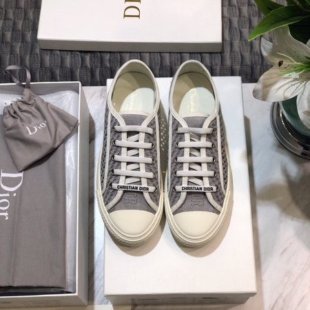 Dior Imported lambskin woven fabric casual shoes