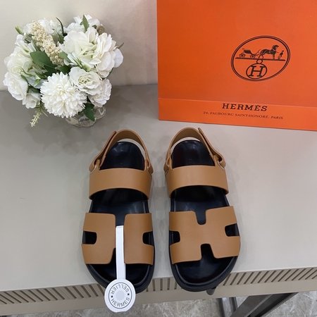 Hermes Birkenstock slippers