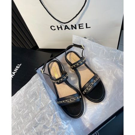 Chanel Official website synchronization top-level C Jia Xiaoxiang 2021 new wedge sandals