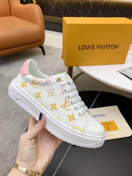 Louis Vuitton silk cow sneakers