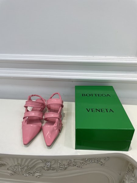 Bottega Veneta BV cross kelp sandals imported butter leather 3cm
