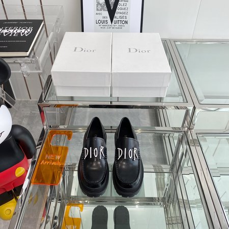 Dior Stussy joint loafers