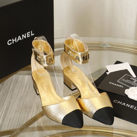 Chanel Pumps sheepskin lining sheepskin