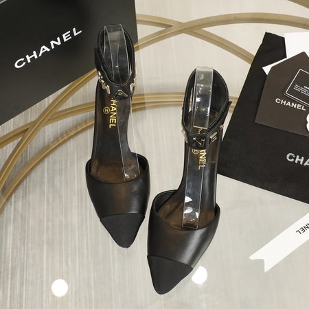 Chanel Pumps sheepskin lining sheepskin