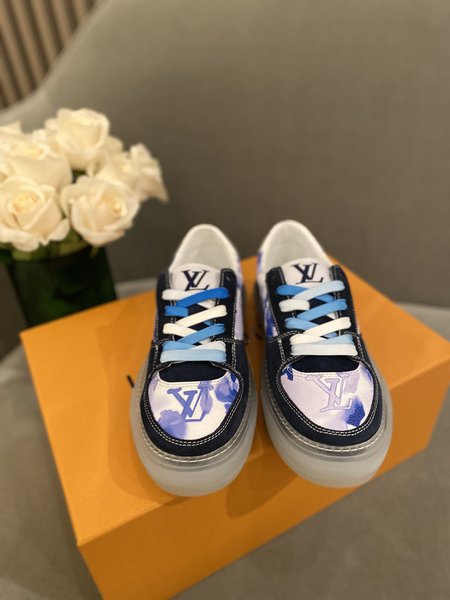 Louis Vuitton Ollie casual shoes 3D color printing