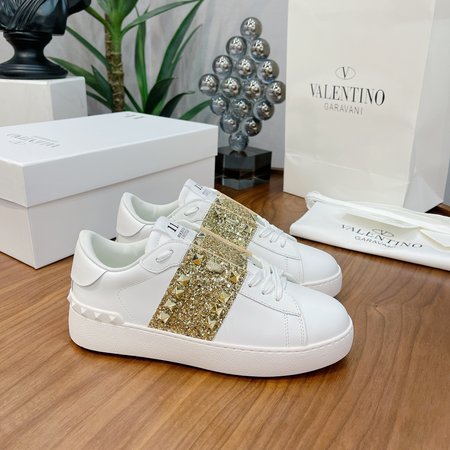 Valentino leather sneakers