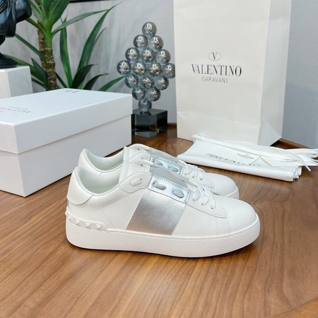 Valentino leather sneakers