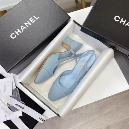 Chanel High-heeled women s sandals