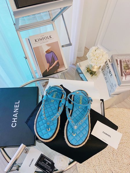 Chanel Flip-Flop Sandals