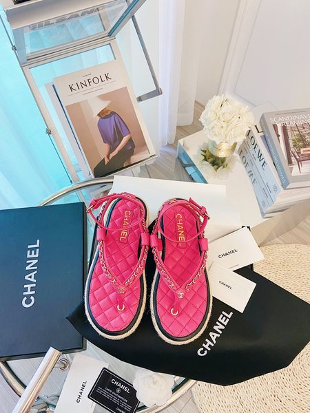 Chanel Flip-Flop Sandals