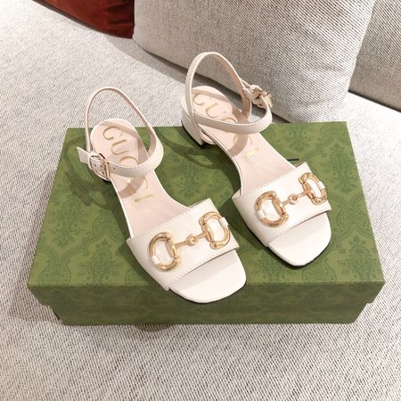 Gucci GG horsebit sandals/slippers