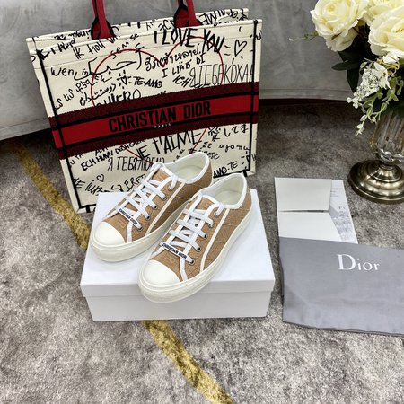 Dior Casual shoes canvas shoes embroidered wisps