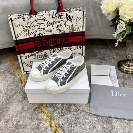 Dior Casual shoes canvas shoes embroidered wisps