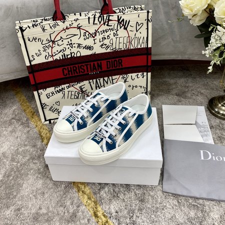 Dior Casual shoes canvas shoes embroidered wisps