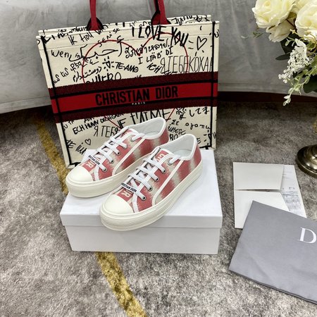 Dior Casual shoes canvas shoes embroidered wisps