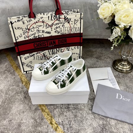 Dior Casual shoes canvas shoes embroidered wisps