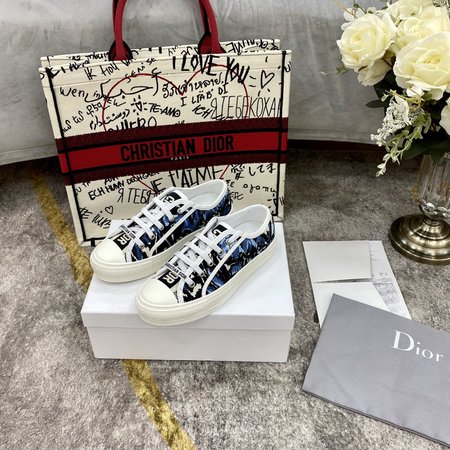 Dior Casual shoes canvas shoes embroidered wisps