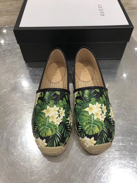 Gucci Embroidery Espadrille