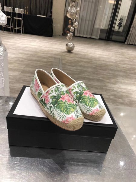 Gucci Embroidery Espadrille