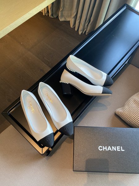 Chanel Pearl sheepskin leather outsole