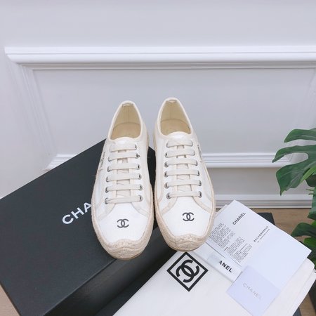 Chanel Espadrilles canvas shoes