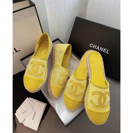 Chanel Cutout Espadrilles slippers