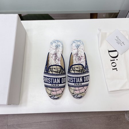 Dior BABY-D slippers flat shoes