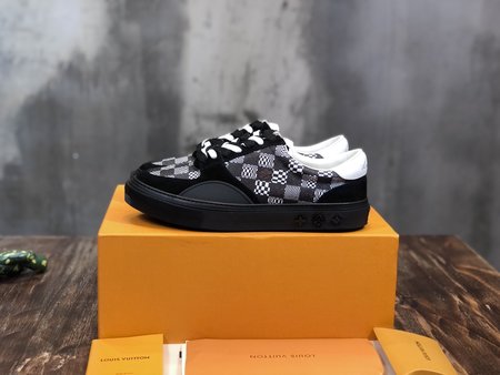 Louis Vuitton Totem Print LOGO Skateboard Shoes Casual Shoes