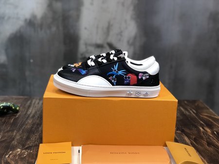 Louis Vuitton Totem Print LOGO Skateboard Shoes Casual Shoes