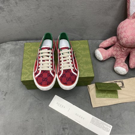 Gucci Disney Tennis 1977 GG canvas sneakers