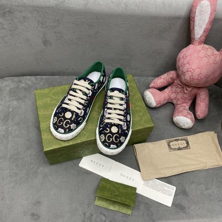 Gucci Disney Tennis 1977 GG canvas sneakers