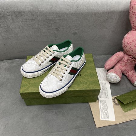 Gucci Disney Tennis 1977 GG canvas sneakers