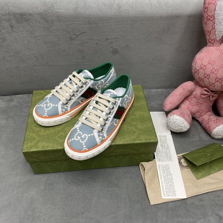 Gucci Disney Tennis 1977 GG canvas sneakers