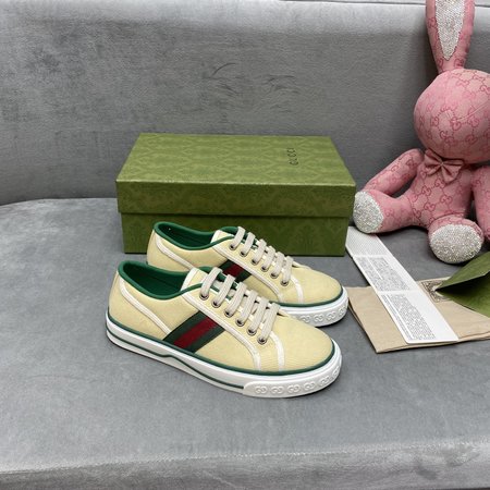 Gucci Disney Tennis 1977 GG canvas sneakers