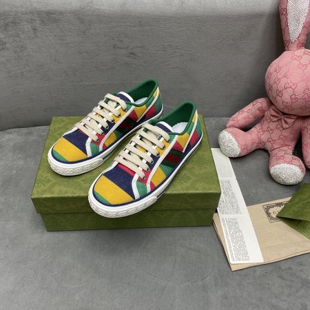 Gucci Disney Tennis 1977 GG canvas sneakers