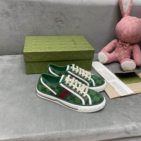 Gucci Disney Tennis 1977 GG canvas sneakers