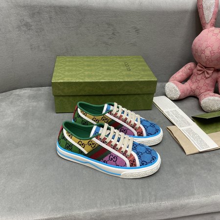 Gucci Disney Tennis 1977 GG canvas sneakers